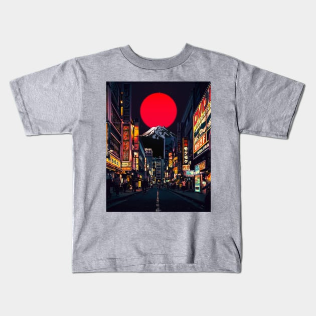 Japan Kids T-Shirt by LFHCS